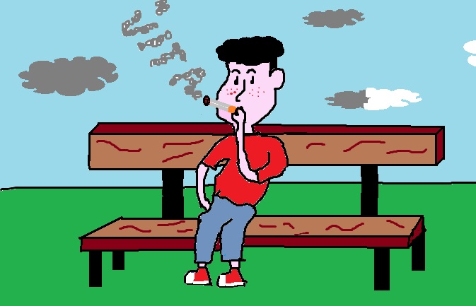 Campagna contro il fumo illustrata dagli alunni