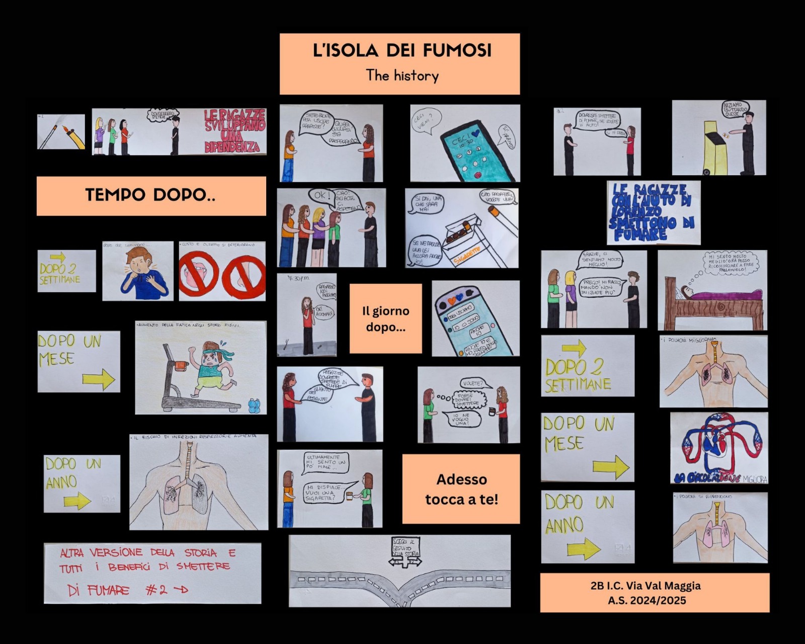 Scegli la tua storia: fumetto, una storia comune tra adolescenti, 2 finali possibili.