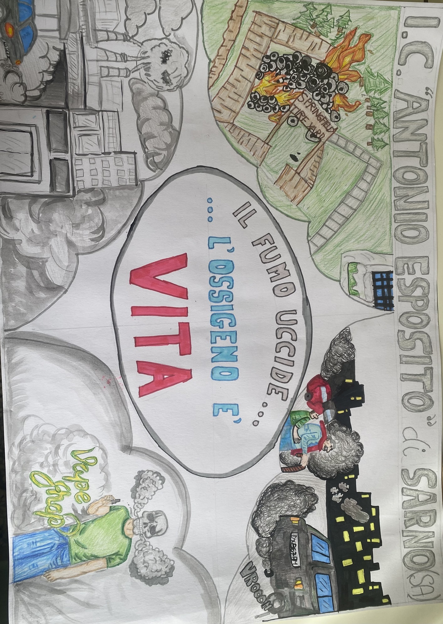 Elaborato classe "2 B (Maria Frigenti - [SAMM8BX01C] SARNO EPISCOPIO SCUOLA MEDIA (SA) - SEC. I GR.)"